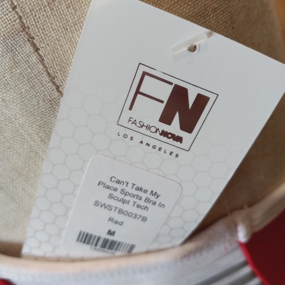 FN Can't Take My Place Sports Bra in Sculpt Tech - Picture 3 of 4